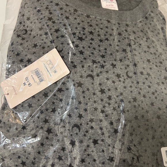 Secret Treasures Women's Sleep Top and Cuffed Pants, 2-Piece - Picture 2 of 2